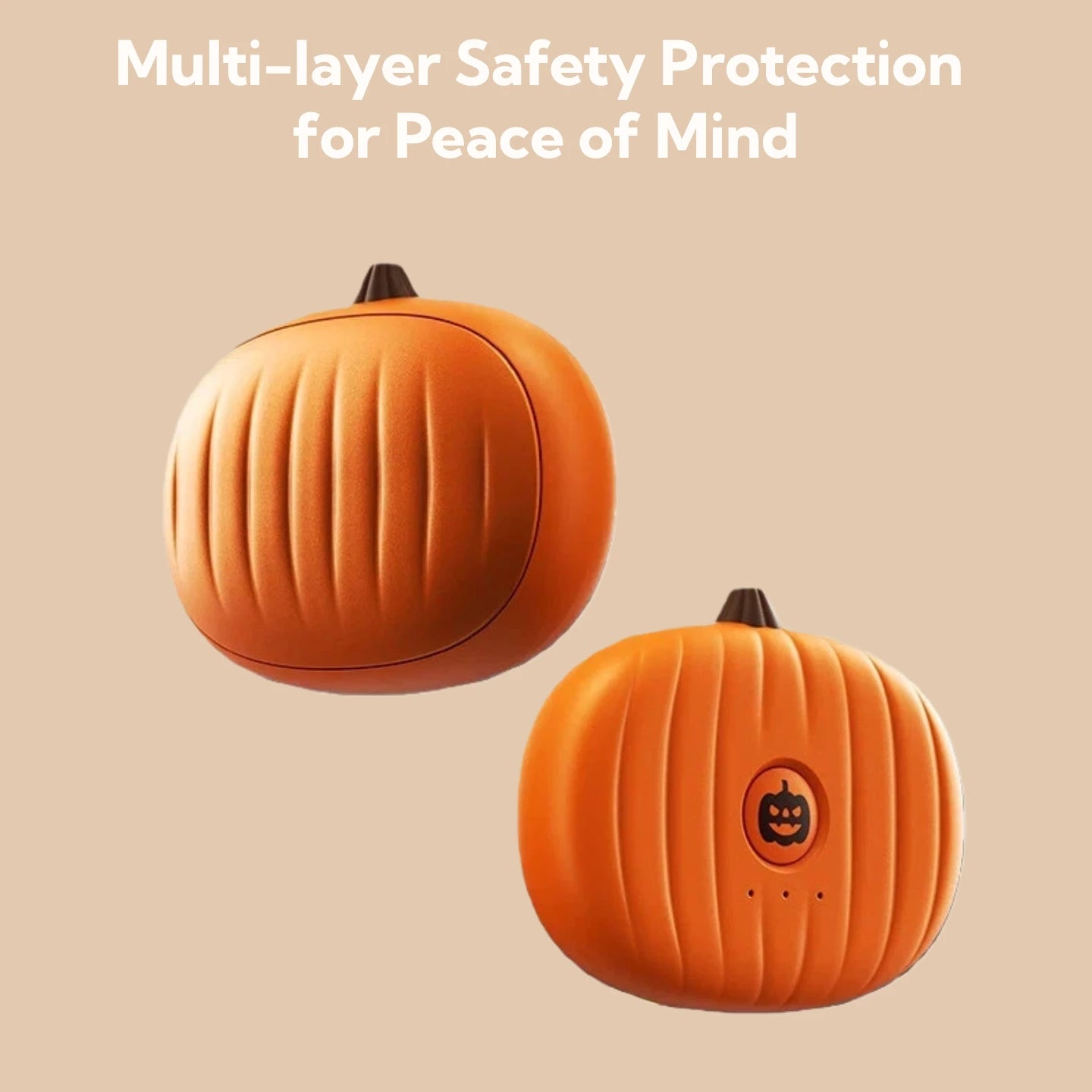 Pumpkin Magnetic Hand Warmer