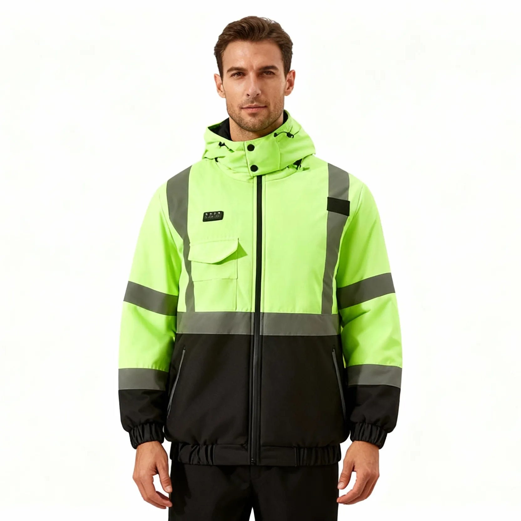 Heated High-Visibility Reflective Jacket 5V/7.4V