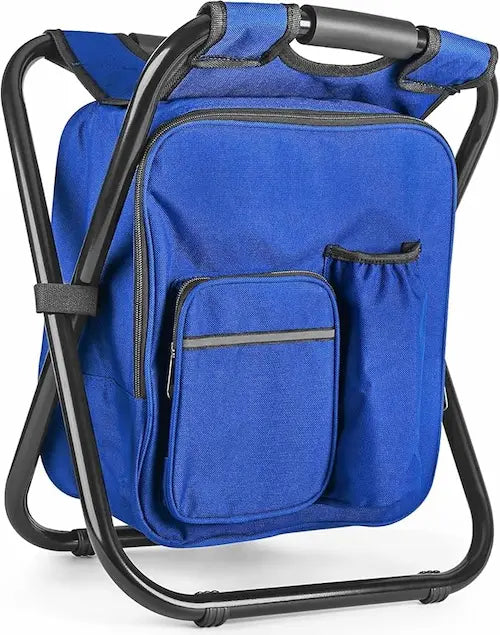 Folding Chair Stool Backpack with Cooler