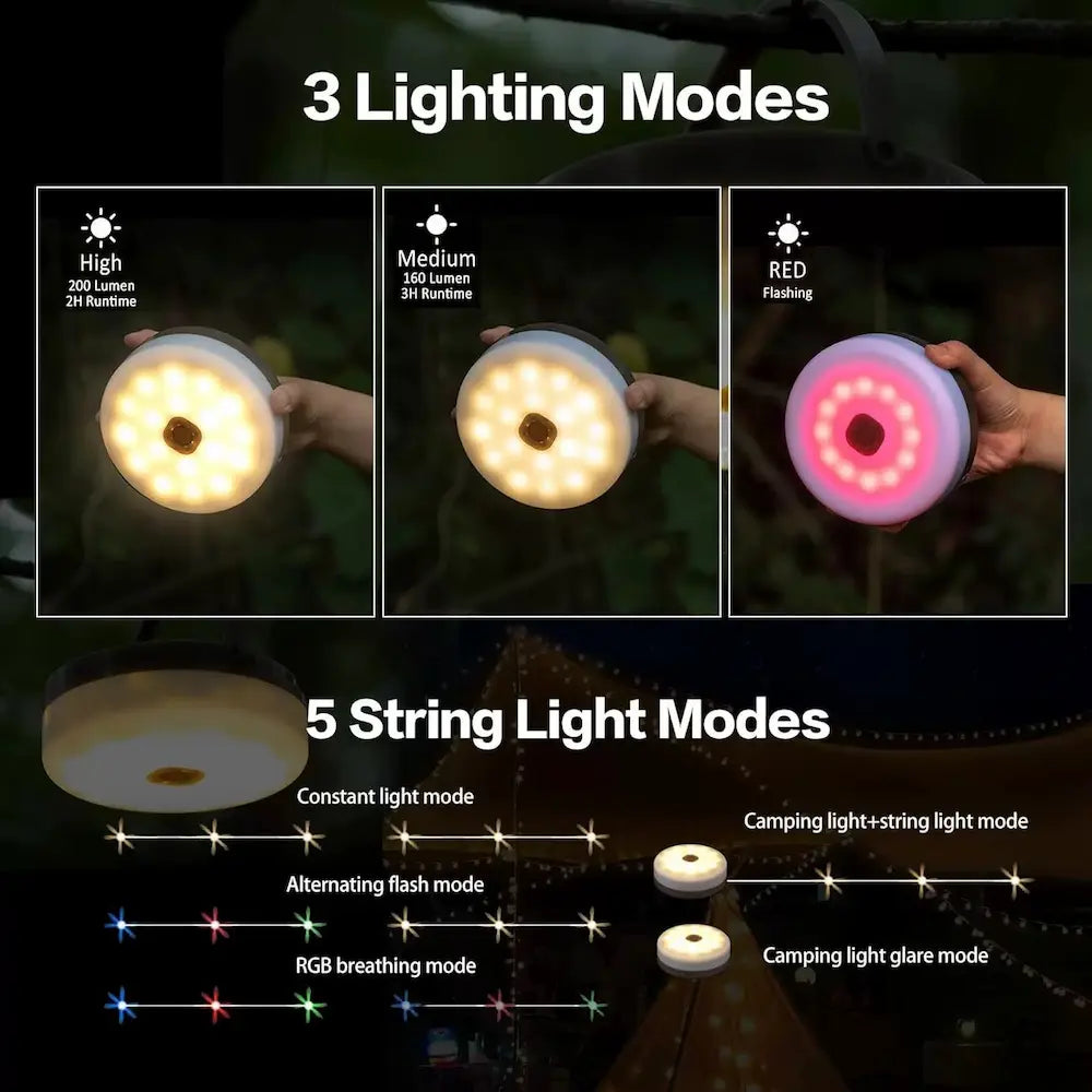 Solar String Light That Retracts in 30 Seconds