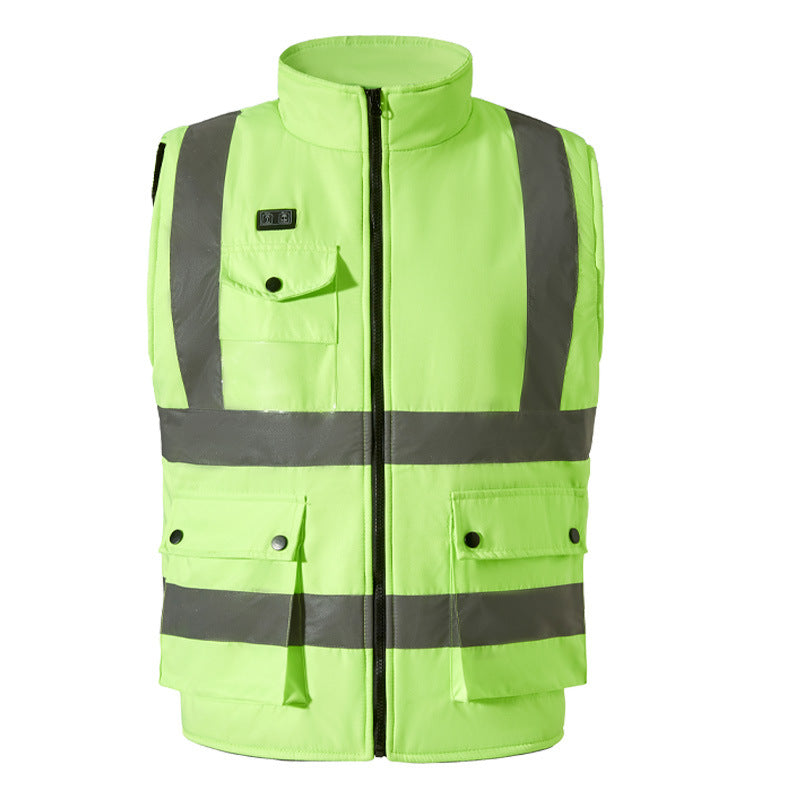 Heated High-Visibility Reflective Vest 5V/7.4V