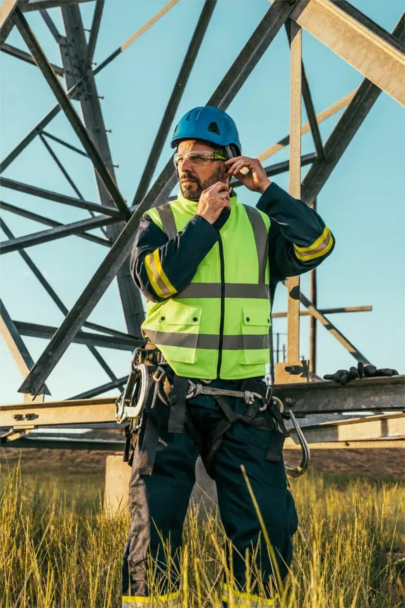 Heated High-Visibility Reflective Vest 5V/7.4V