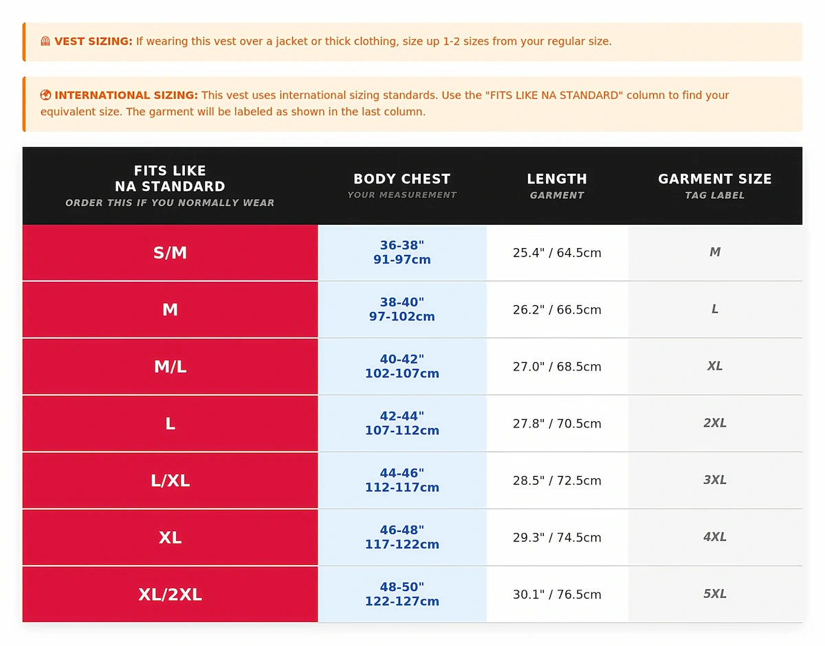 Heated Hi-Vis Vest 5V/7.4V