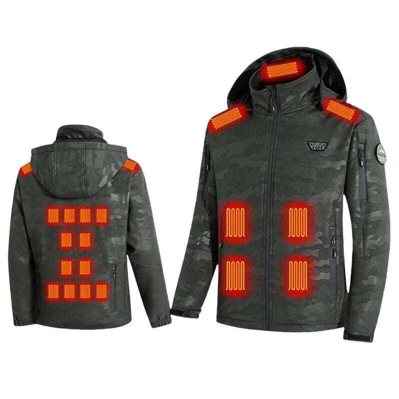 All-Weather Waterproof Heated Jacket 5V/7.4V