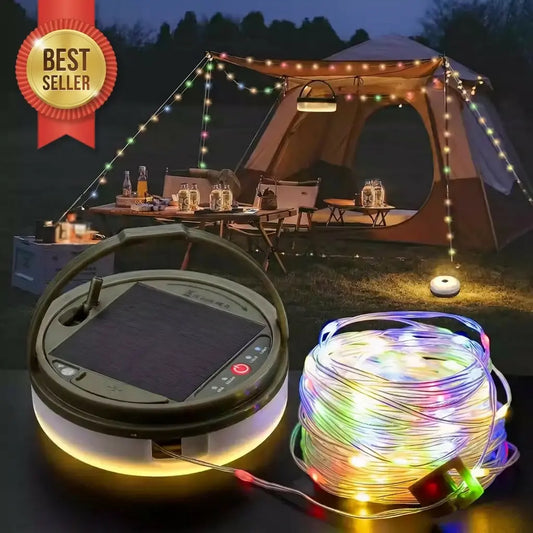 Solar String Light That Retracts in 30 Seconds
